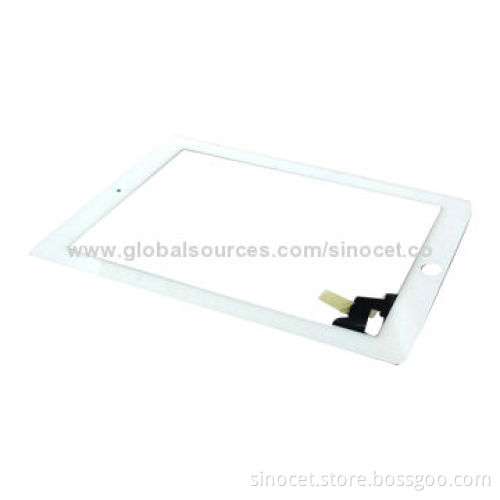 Touchscreen Glass Digitizer Replacement Part for iPad 2, 2 Colors are Available